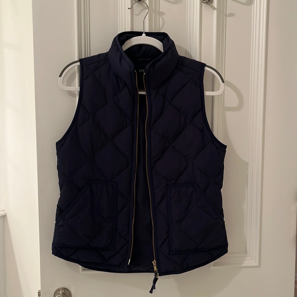J. Crew Navy Vest